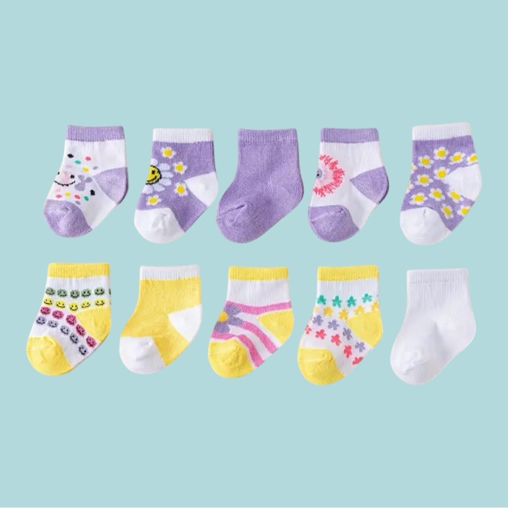 NIP 10pc Baby Sock Set